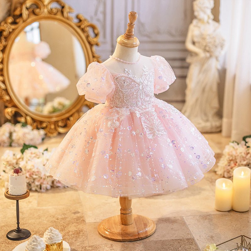 Romantic Sweetheart Style Dress Girl Princess Dress - IVOIRART.COM