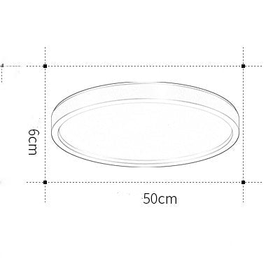 Room Master Bedroom Light Nordic Study Light Modern Simple Led Ceiling Light - IVOIRART.COM