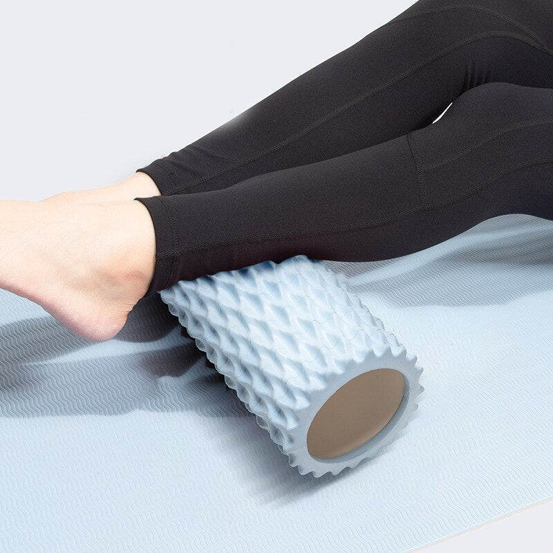 Rouleau de massage en mousse pour détente musculaire et bien-être corporel - IVOIRART.COM