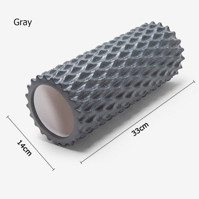 Rouleau de massage en mousse pour détente musculaire et bien-être corporel - IVOIRART.COM