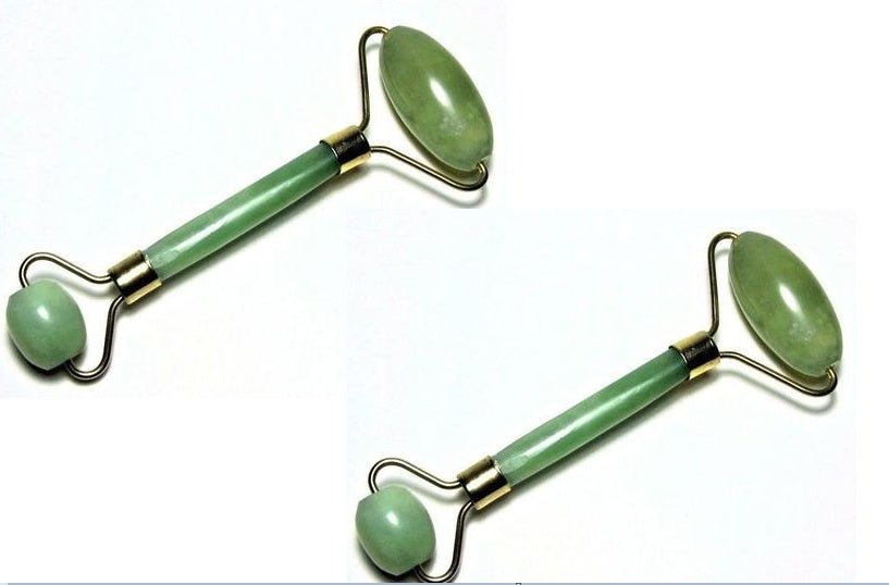 Rouleau de Massage Visage en Jade pour Beauté et Détente Relaxante du Visage - IVOIRART.COM