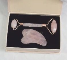Rouleau de Massage Visage en Jade pour Beauté et Détente Relaxante du Visage - IVOIRART.COM