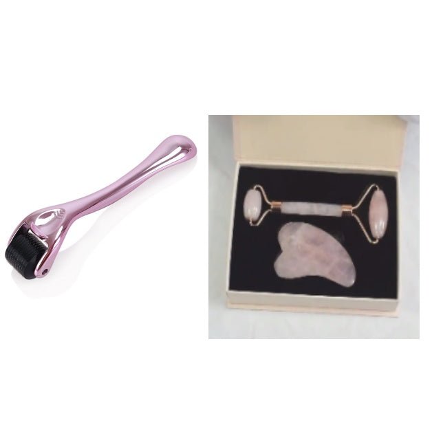 Rouleau de Massage Visage en Jade pour Beauté et Détente Relaxante du Visage - IVOIRART.COM