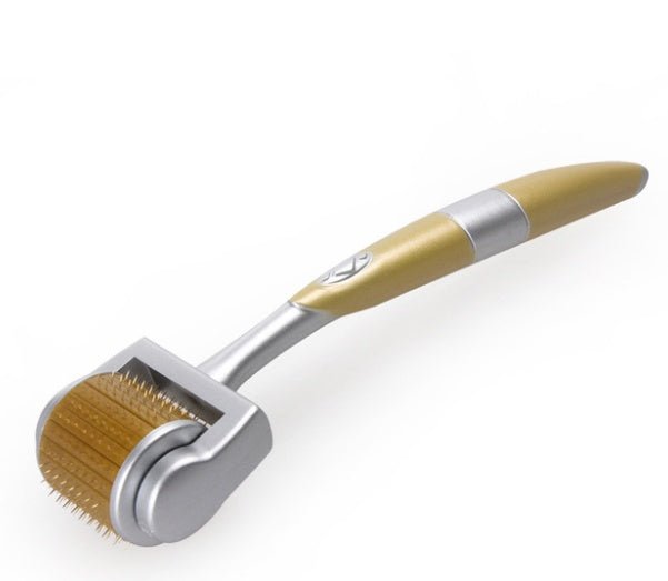 Rouleau Derma en alliage de titane avec micro-aiguilles de 0,2 et 0,25 mm pour soin du visage - IVOIRART.COM