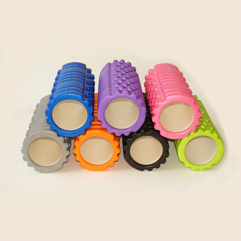 Rouleau en Mousse pour Yoga Polyvalent et Renforcement Musculaire, 30x10 cm - IVOIRART.COM