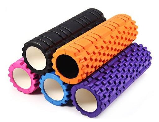 Rouleau en Mousse pour Yoga Polyvalent et Renforcement Musculaire, 30x10 cm - IVOIRART.COM