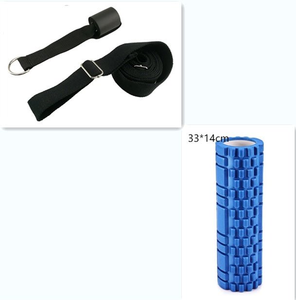 Rouleau en Mousse pour Yoga Polyvalent et Renforcement Musculaire, 30x10 cm - IVOIRART.COM