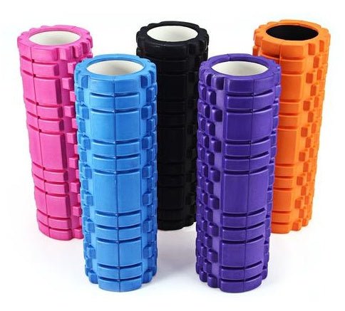 Rouleau en Mousse pour Yoga Polyvalent et Renforcement Musculaire, 30x10 cm - IVOIRART.COM