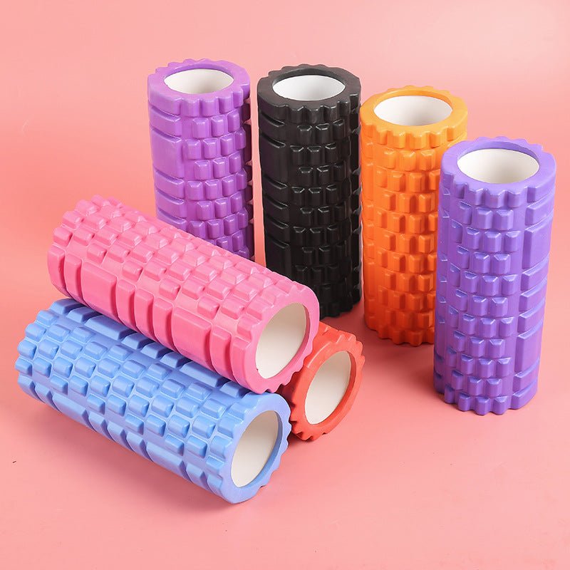 Rouleau en Mousse pour Yoga Polyvalent et Renforcement Musculaire, 30x10 cm - IVOIRART.COM