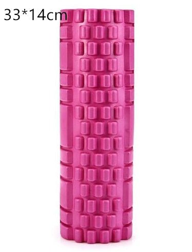 Rouleau en Mousse pour Yoga Polyvalent et Renforcement Musculaire, 30x10 cm - IVOIRART.COM