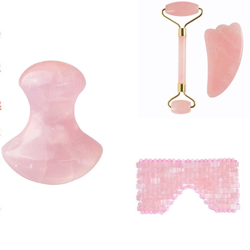 Rouleur de Jade pour Massage Facial Soulageant la Tension et Revitalisant la Peau - IVOIRART.COM