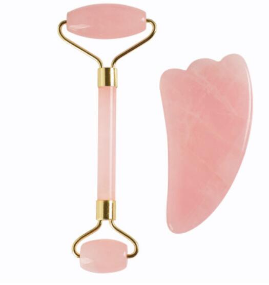 Rouleur de Jade pour Massage Facial Soulageant la Tension et Revitalisant la Peau - IVOIRART.COM