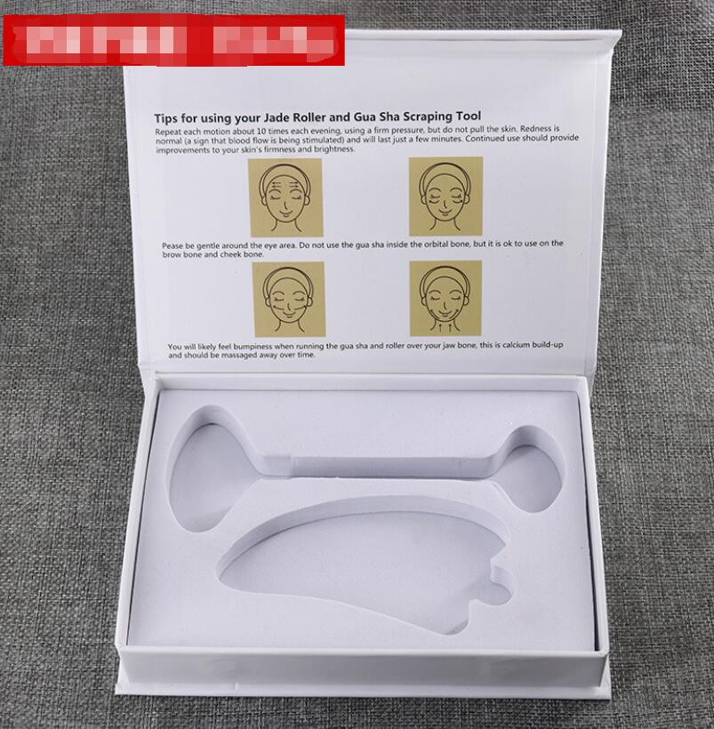 Rouleur de Jade pour Massage Facial Soulageant la Tension et Revitalisant la Peau - IVOIRART.COM