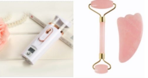 Rouleur de Jade pour Massage Facial Soulageant la Tension et Revitalisant la Peau - IVOIRART.COM