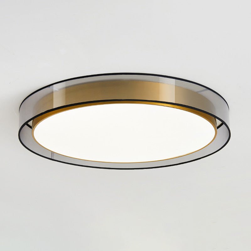 Round Living Room Ceiling Lamp - IVOIRART.COM