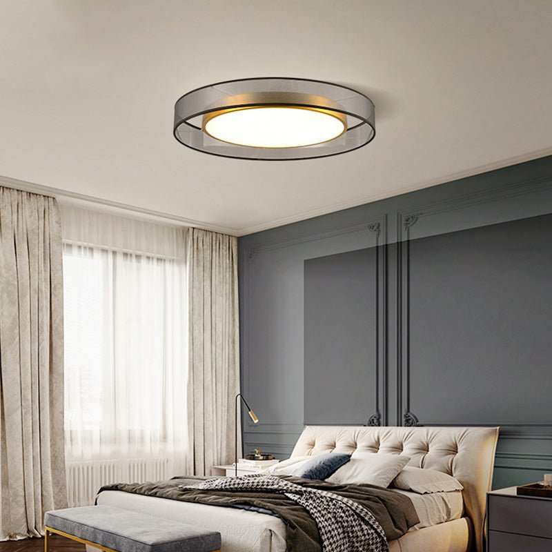 Round Living Room Ceiling Lamp - IVOIRART.COM