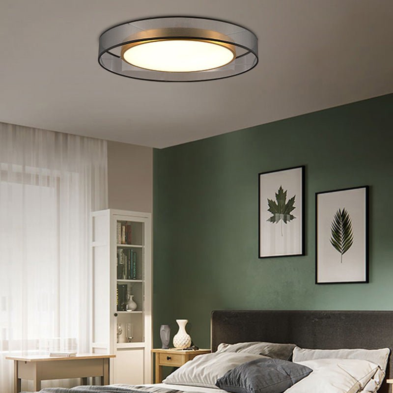 Round Living Room Ceiling Lamp - IVOIRART.COM