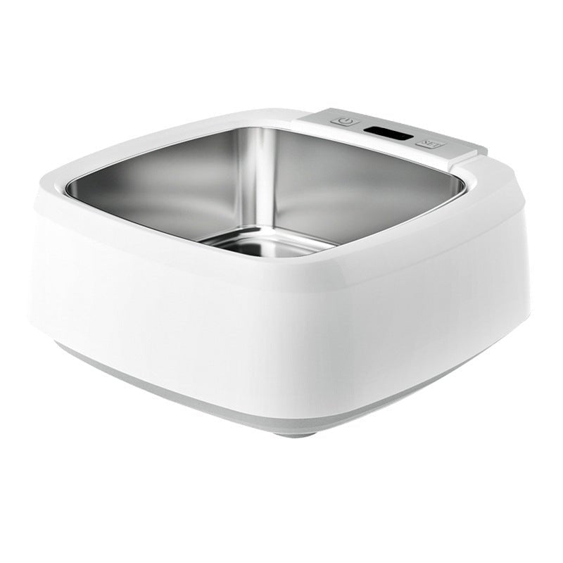 Round Stainless Steel Smart Heating Bowl Feeder - IVOIRART.COM
