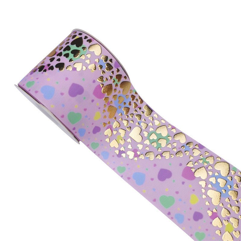 Ruban à coudre brodé doré DIY 75cm largeur pour nœuds cheveux et ceinture - IVOIRART.COM