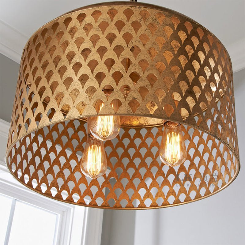 Rural Simple Retro Industrial Style Used Chandelier - IVOIRART.COM
