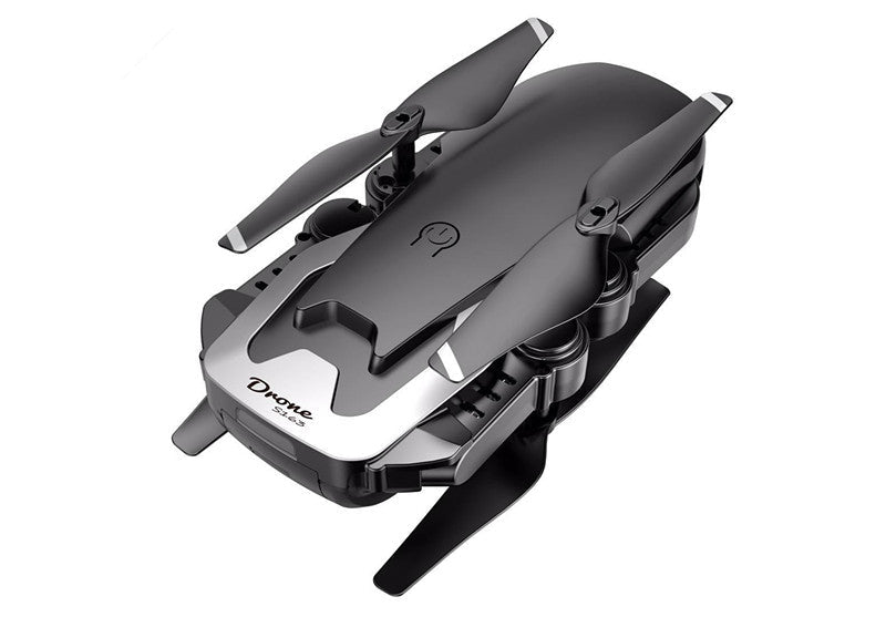 S163 Drone pliable double caméra 4 axes télécommande 13-15 min autonomie - Stable - IVOIRART.COM