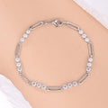 S925 Silver Plating Gold Clip Bracelet - IVOIRART.COM