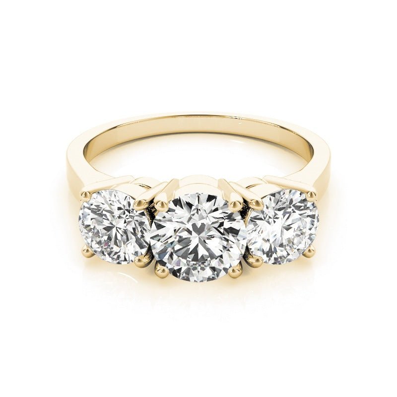 S925 Sterling Silver Diamond Ring - IVOIRART.COM