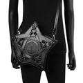 Sac à dos bandoulière pour femme embossé gothique, sac porté épaule élégant chic - IVOIRART.COM