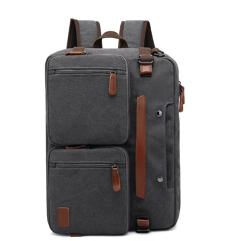 Sac à Dos Cabas Étanche en Nylon Convertible pour Ordinateur 15,6-17,3" - IVOIRART.COM