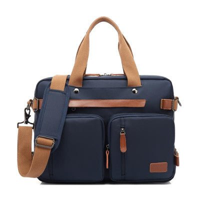 Sac à Dos Cabas Étanche en Nylon Convertible pour Ordinateur 15,6-17,3" - IVOIRART.COM