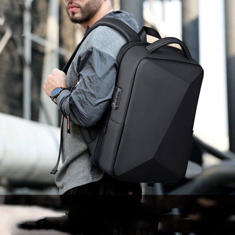 Sac à Dos d’Affaires Rigide ABS Homme, Stylé et Résistant - 45×32×12 cm - IVOIRART.COM