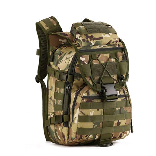 Sac à dos de plein air unisexe en nylon ripstop résistant 36-55L, camouflage numérique - IVOIRART.COM