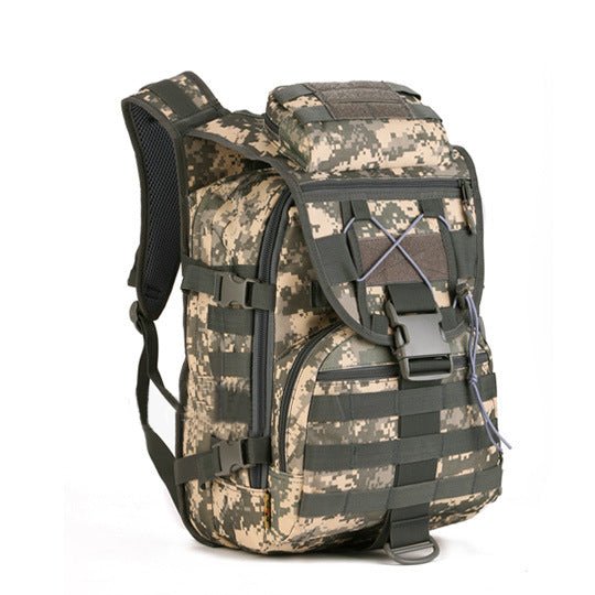 Sac à dos de plein air unisexe en nylon ripstop résistant 36-55L, camouflage numérique - IVOIRART.COM