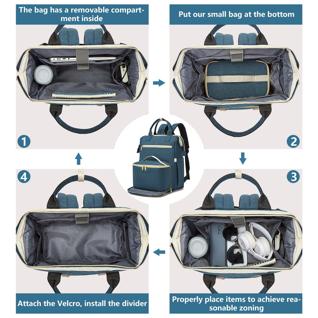 Sac à Dos de Voyage Portable Isolé et Imperméable - Confort Urbain Élégant - IVOIRART.COM