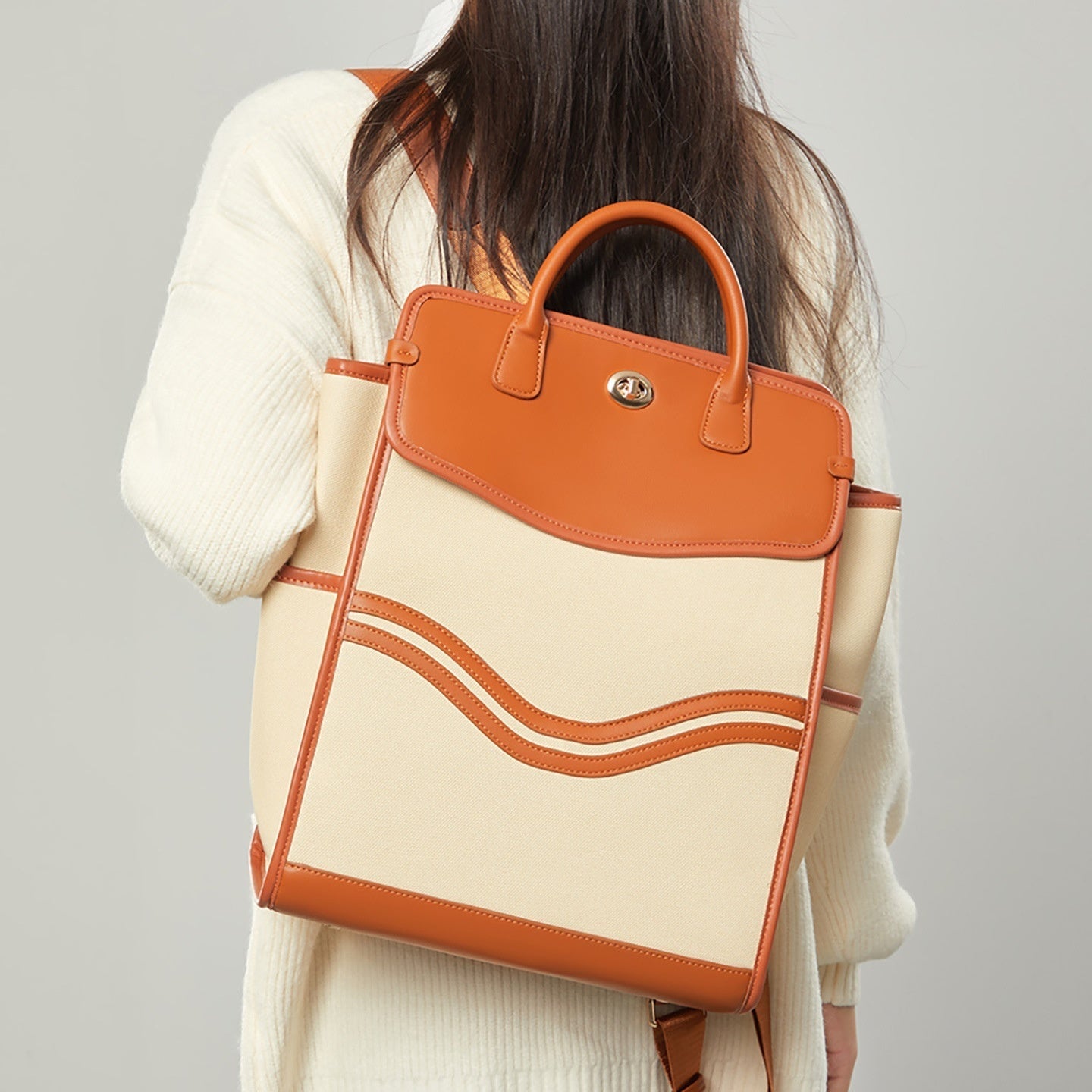 Sac à dos loisir voyage affaires et trajet — élégant, imperméable, 29×15×38.5cms - IVOIRART.COM