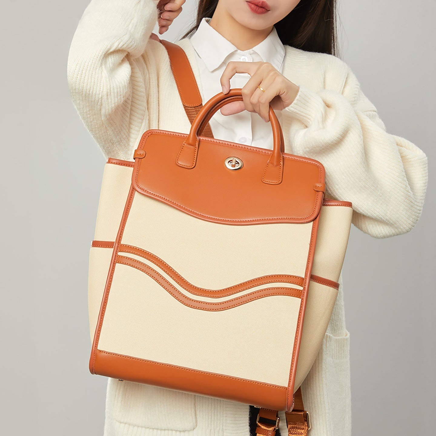 Sac à dos loisir voyage affaires et trajet — élégant, imperméable, 29×15×38.5cms - IVOIRART.COM