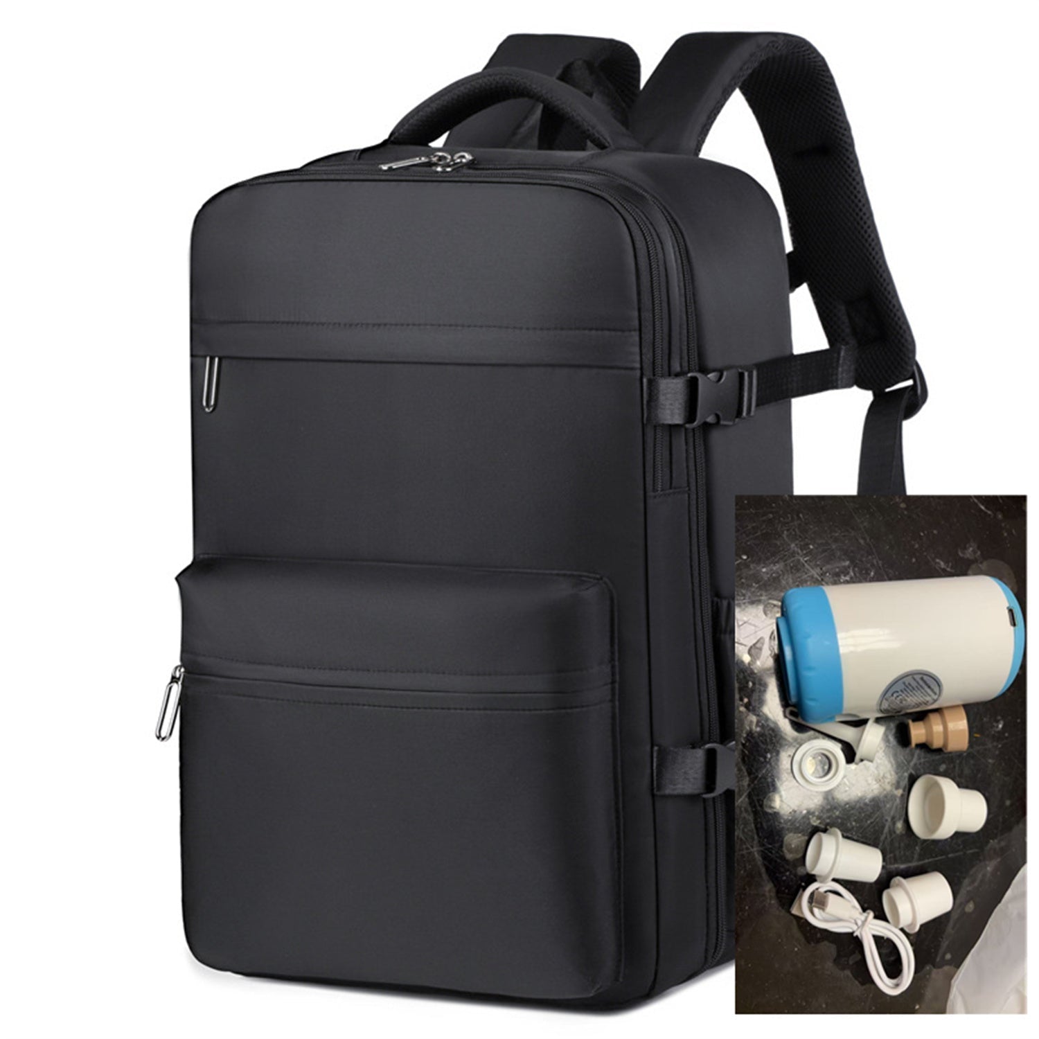 Sac à Dos Professionnel Simple avec Système de Compression Sous Vide - IVOIRART.COM