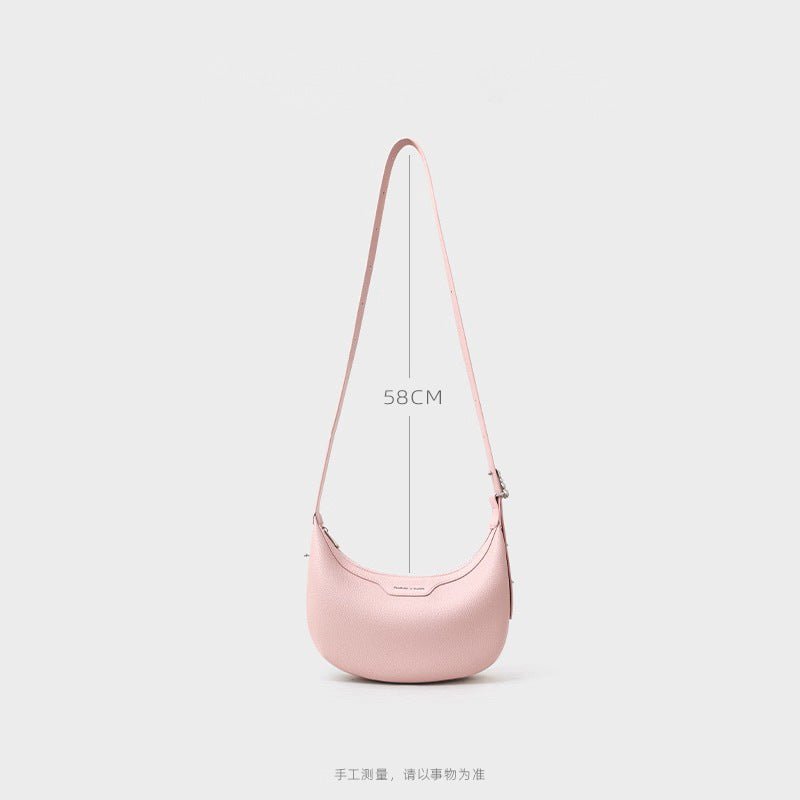 Sac à Épaule en Cuir Véritable Neuf, Stylé et Simple, Design Épuré Urbain - IVOIRART.COM