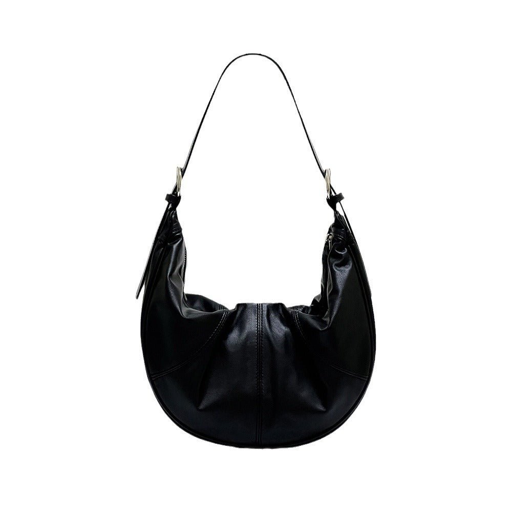 Sac à Épaule Femme en Cuir Vachette Première Couche avec Texture Élégante - IVOIRART.COM