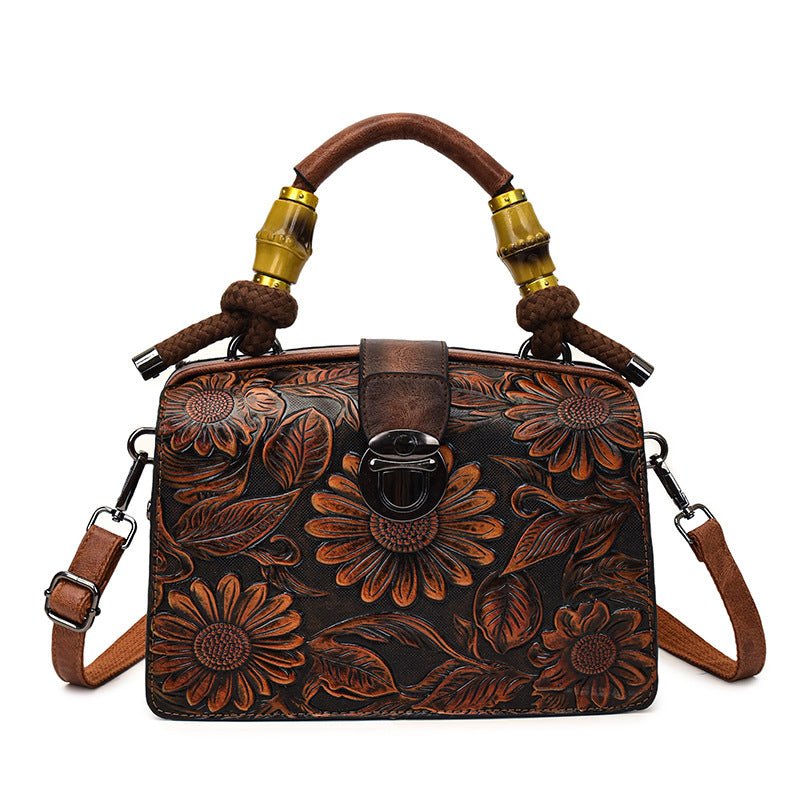 Sac à Épaule Femme Vintage et Polyvalent à Grande Capacité, Élégant et Pratique - IVOIRART.COM