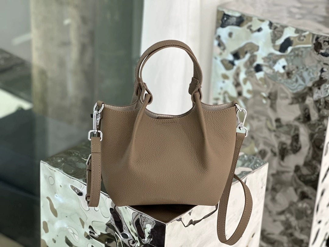 Sac à main cuir pleine fleur premium femme, grand cabas été, épaule & bandoulière - IVOIRART.COM