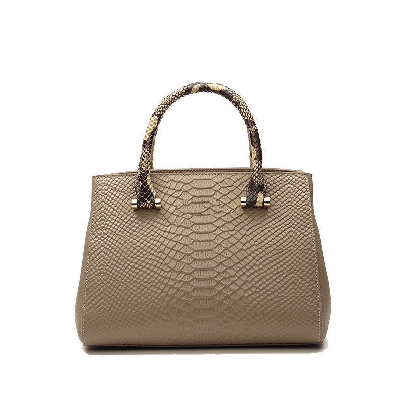 Sac à Main Femme en Cuir de Première Couche de Peau de Vache, Élégant et Doux - IVOIRART.COM
