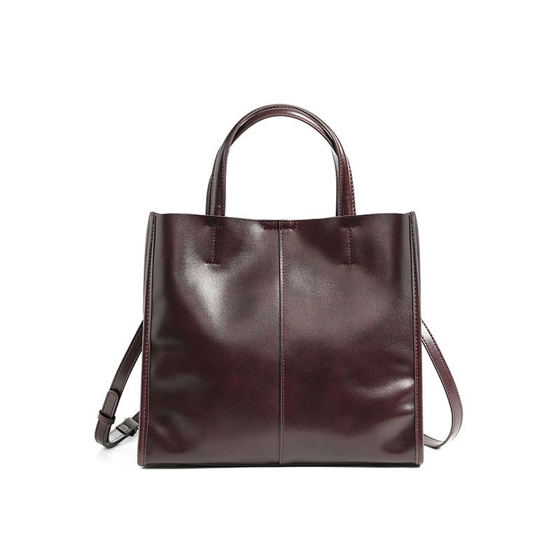 Sac à Main pour Femme en Cuir Véritable Élégant et Polyvalent Haut de Gamme - IVOIRART.COM