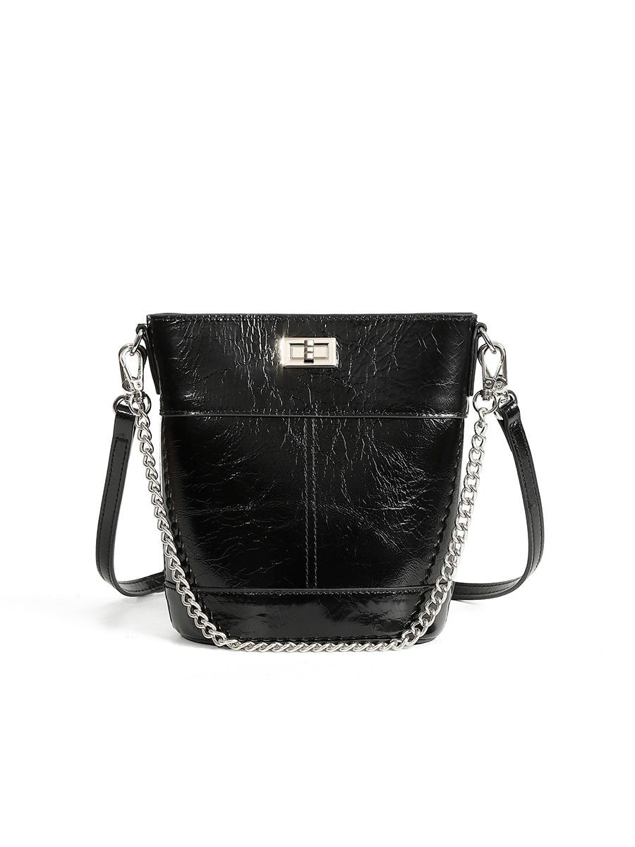 Sac à main tendance au design niche minimaliste avec bandoulière double - IVOIRART.COM