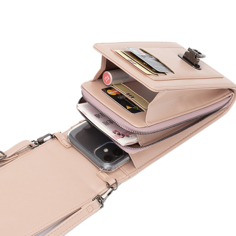 Sac Bandoulière à Clous pour Femme, Sac à Main Mobile en Couleur Unie - IVOIRART.COM