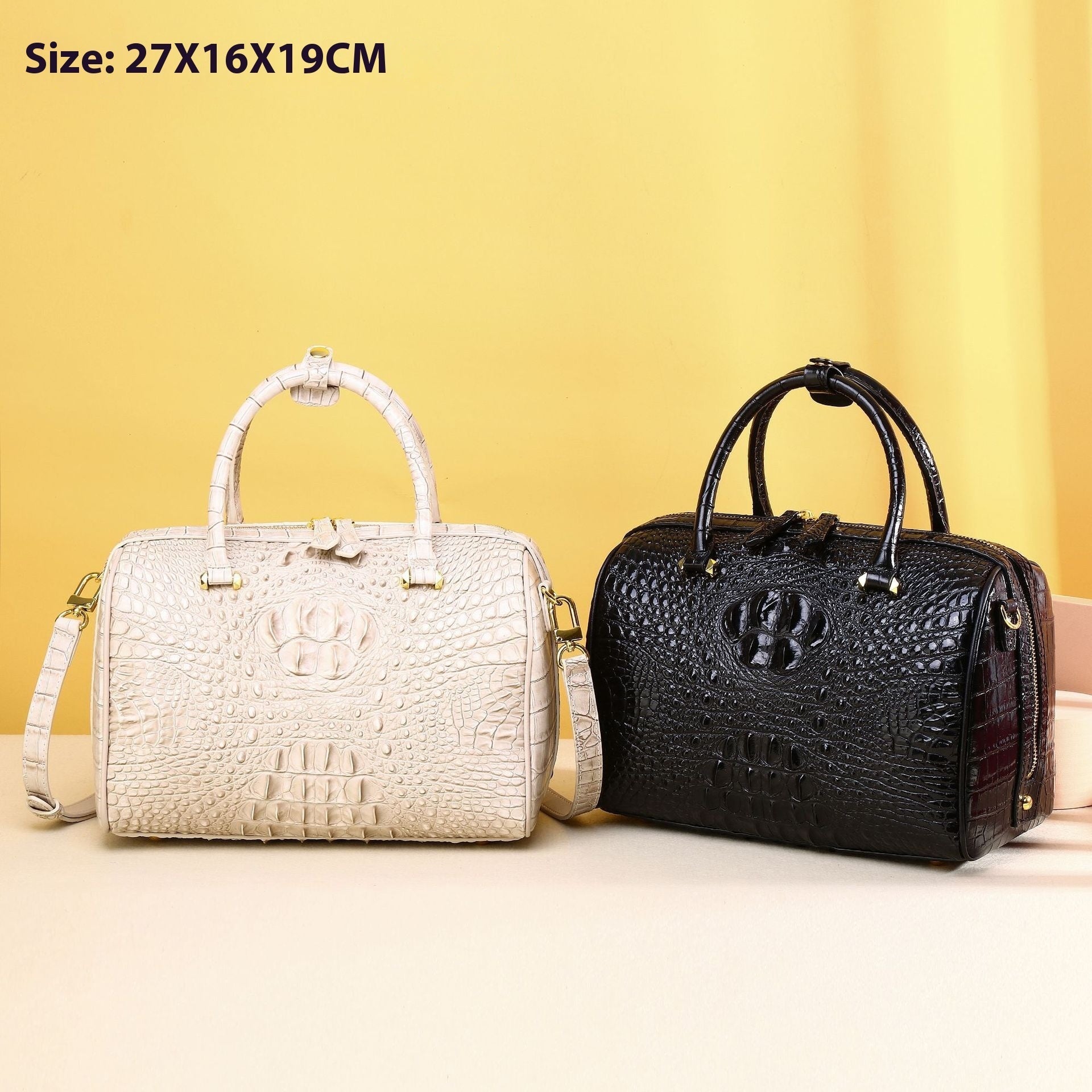 Sac bandoulière classique pour dames à épaule rembourrée, design élégant - IVOIRART.COM