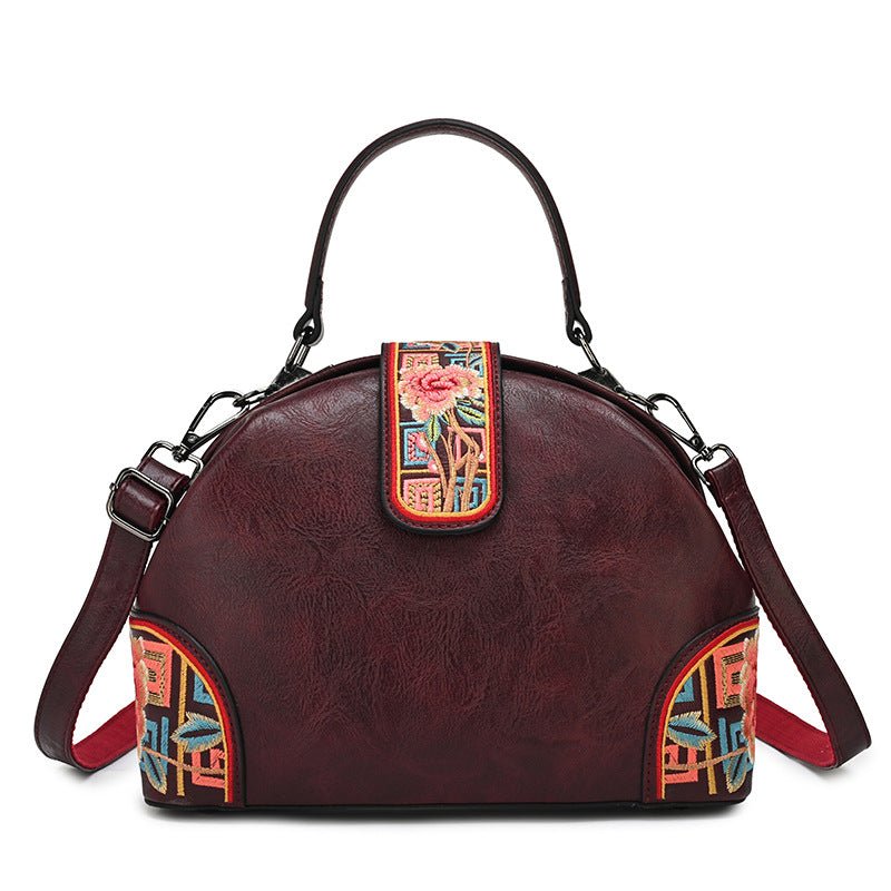 Sac bandoulière décontracté imprimé style ethnique pour femmes – motif artistique chinois - IVOIRART.COM