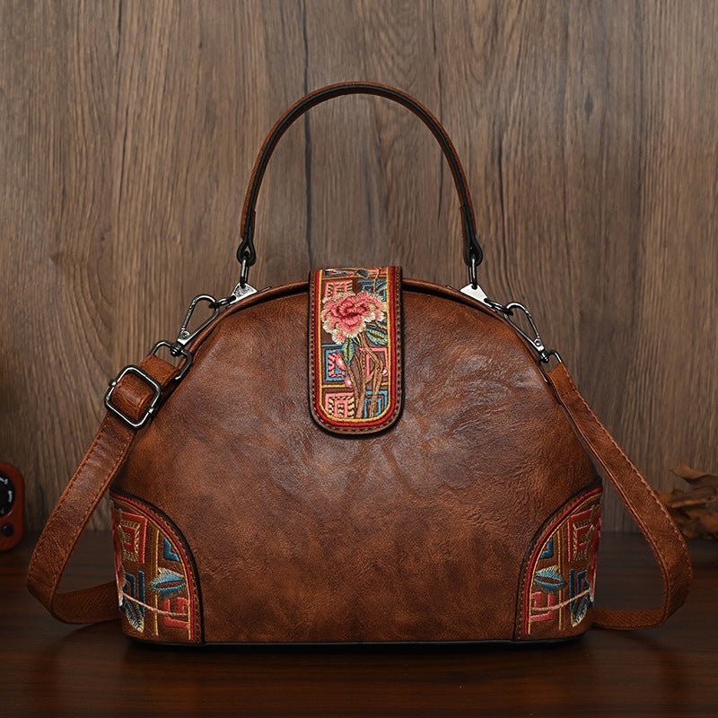 Sac bandoulière décontracté imprimé style ethnique pour femmes – motif artistique chinois - IVOIRART.COM