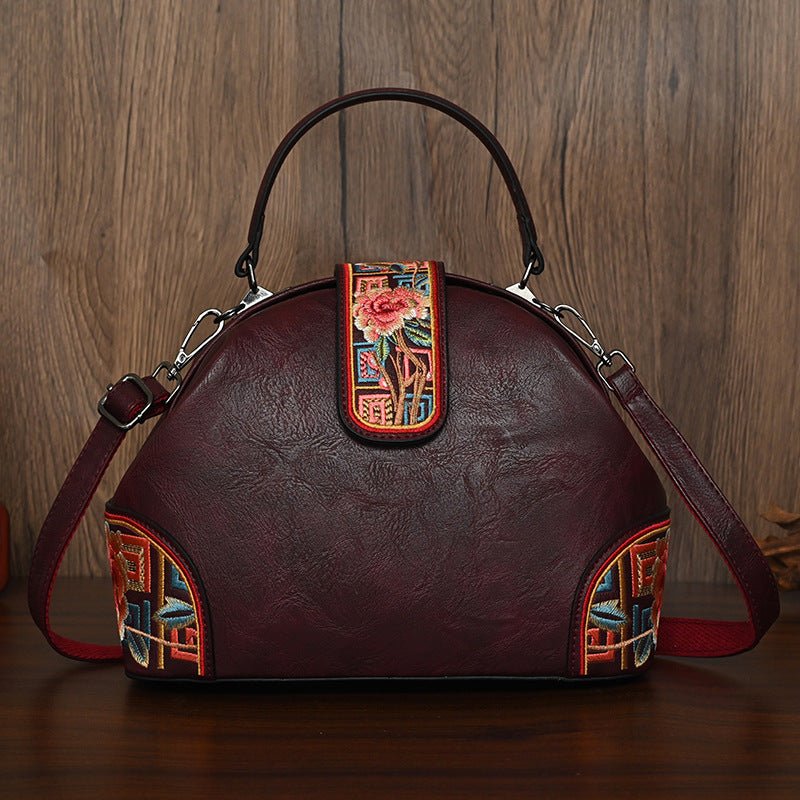 Sac bandoulière décontracté imprimé style ethnique pour femmes – motif artistique chinois - IVOIRART.COM