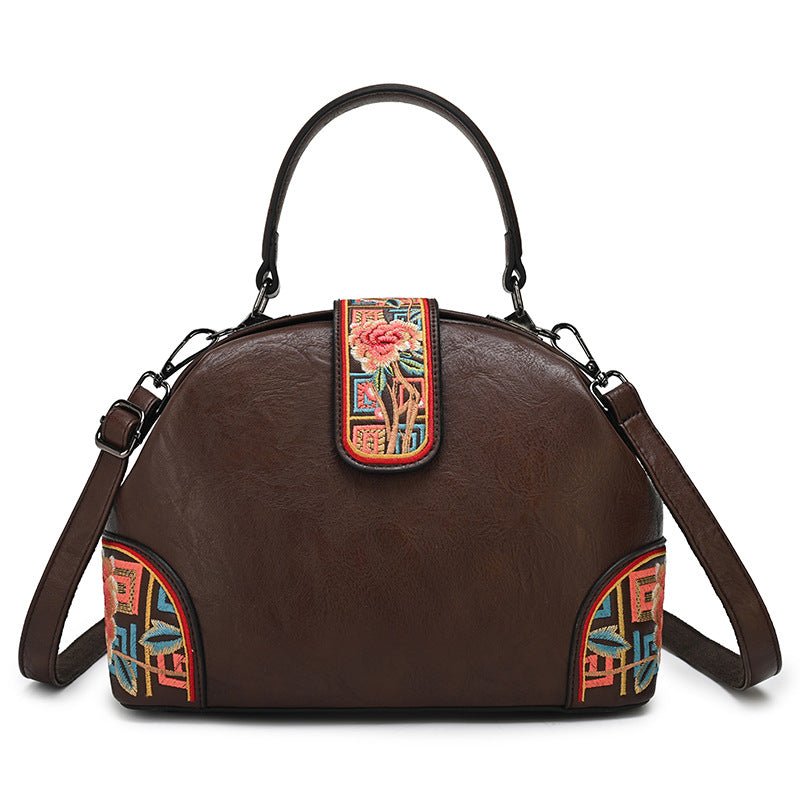 Sac bandoulière décontracté imprimé style ethnique pour femmes – motif artistique chinois - IVOIRART.COM